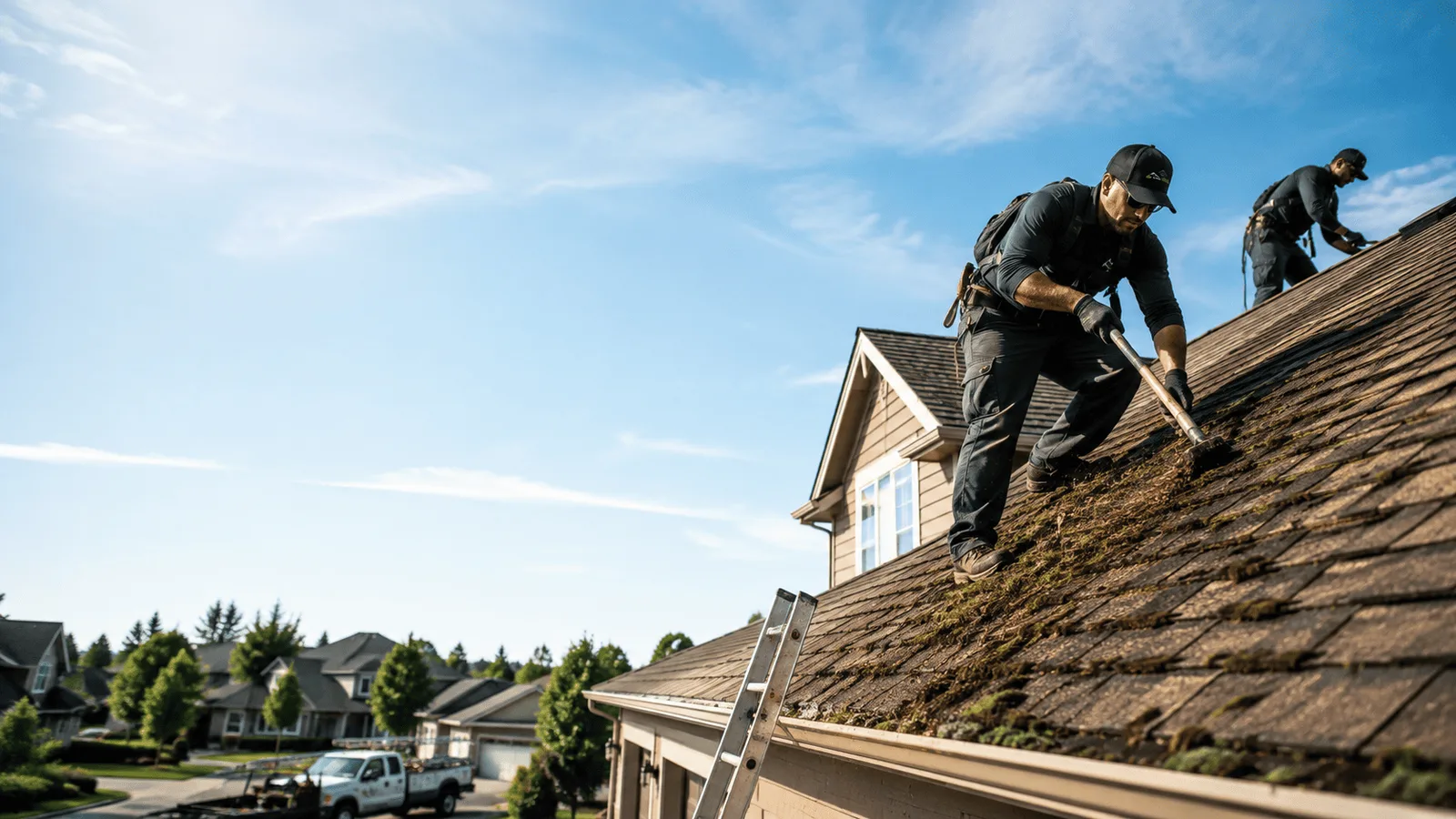 Roof Moss Removal in Kirvin, TX near me